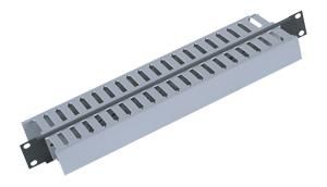 19" Panel 1U With 2X Cable