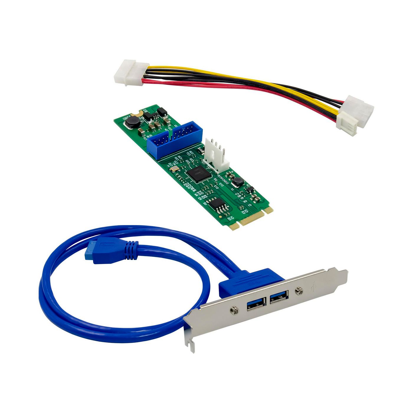 M.2 B+M KEY NEC720202 USB3.0 