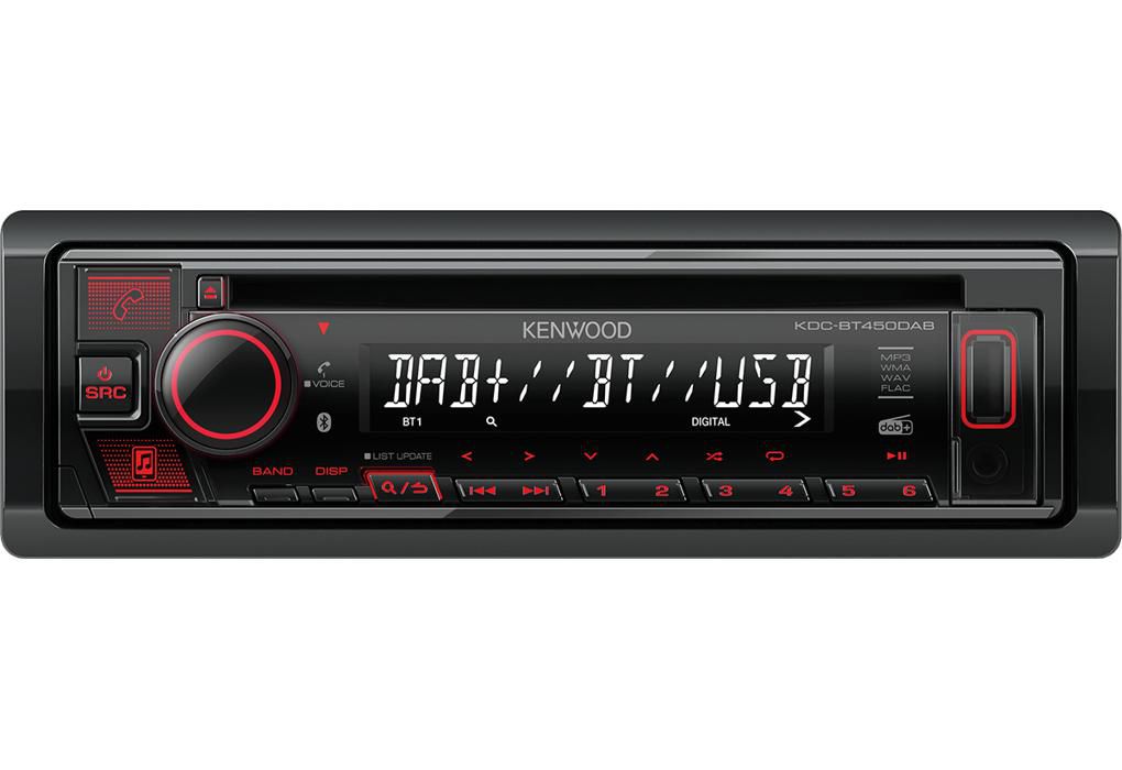 Car Media Receiver Black 50 W 