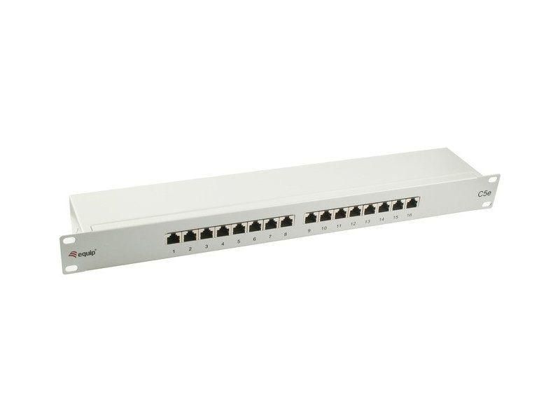 PatchPanel Cat.5e 16 Port equi