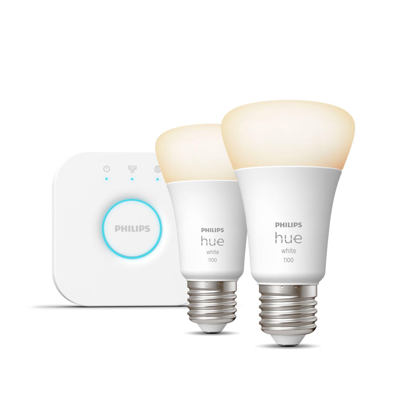 Hue White Starter Kit: 2 E27 