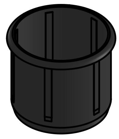 Plastic Anti-Wobble sleeve, 