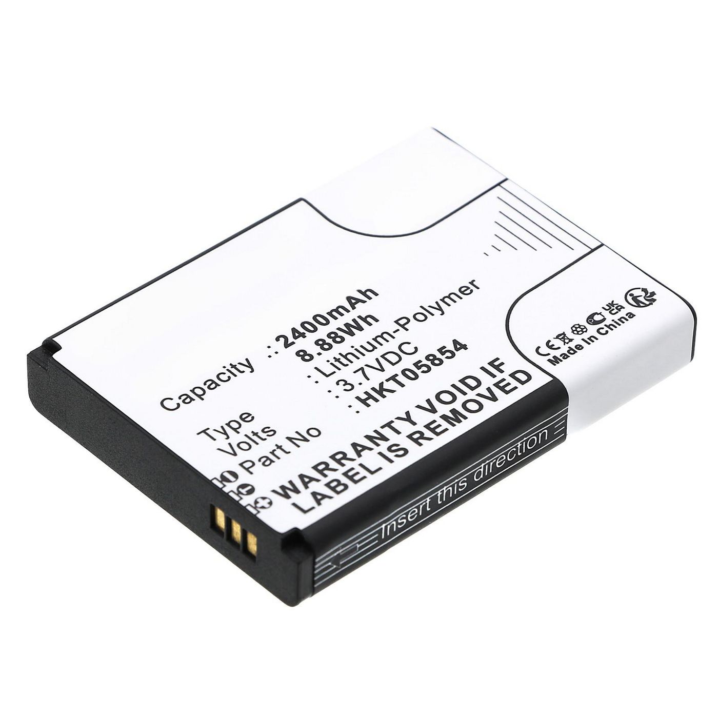 Battery 8.88Wh 3.7V 2400mAh