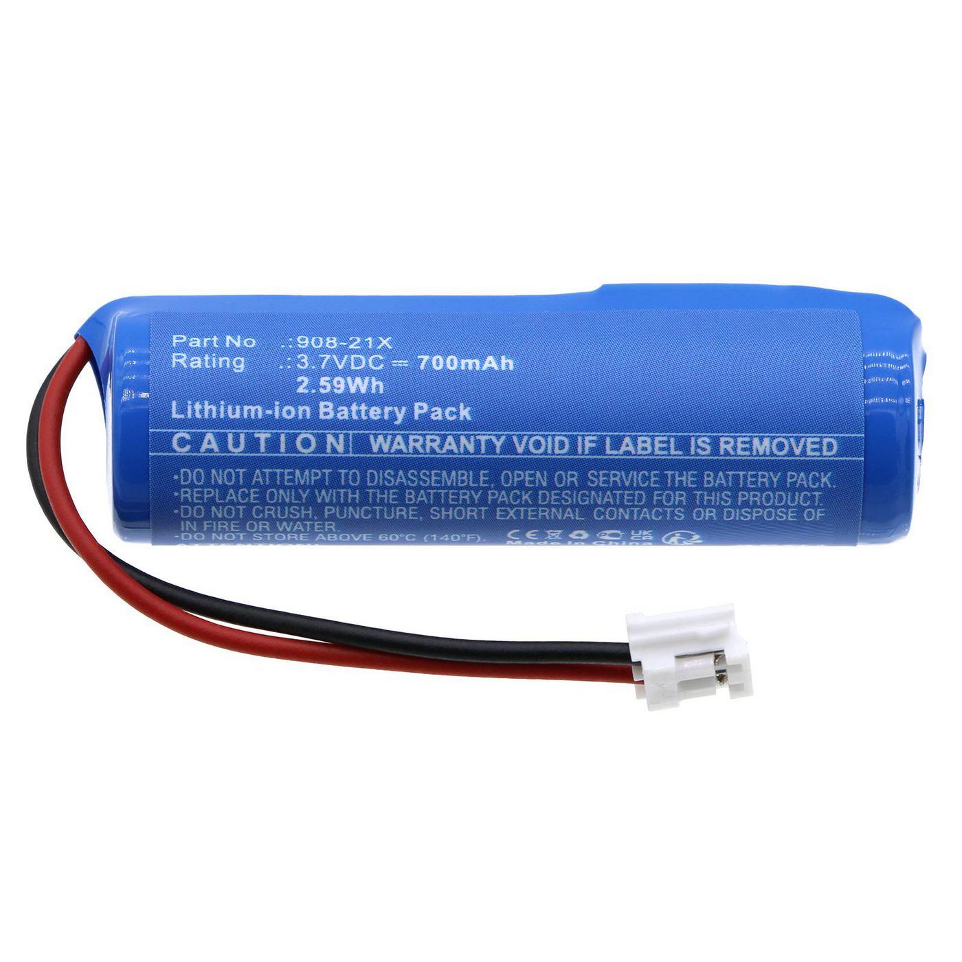 Battery 2.59Wh 3.7V 700mAh 