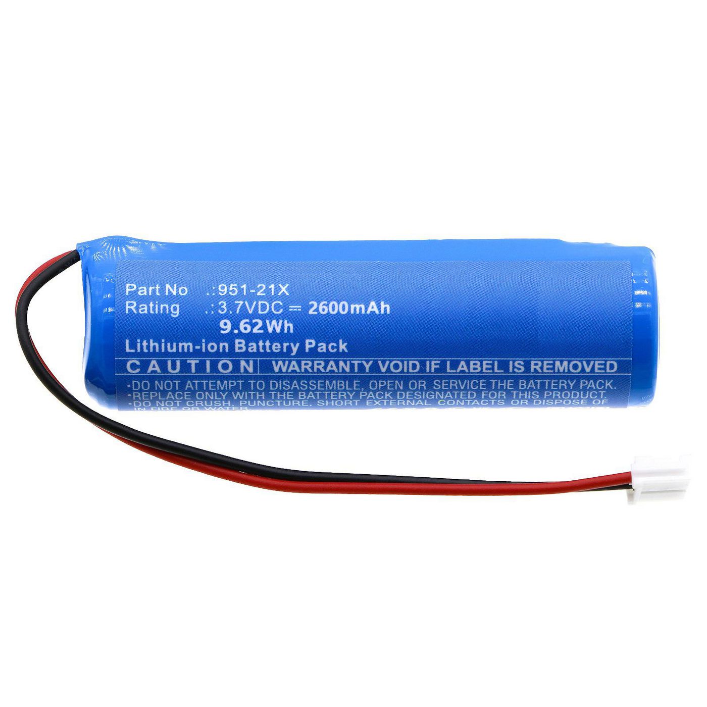 Battery 9.62Wh 3.7V 2600mAh 