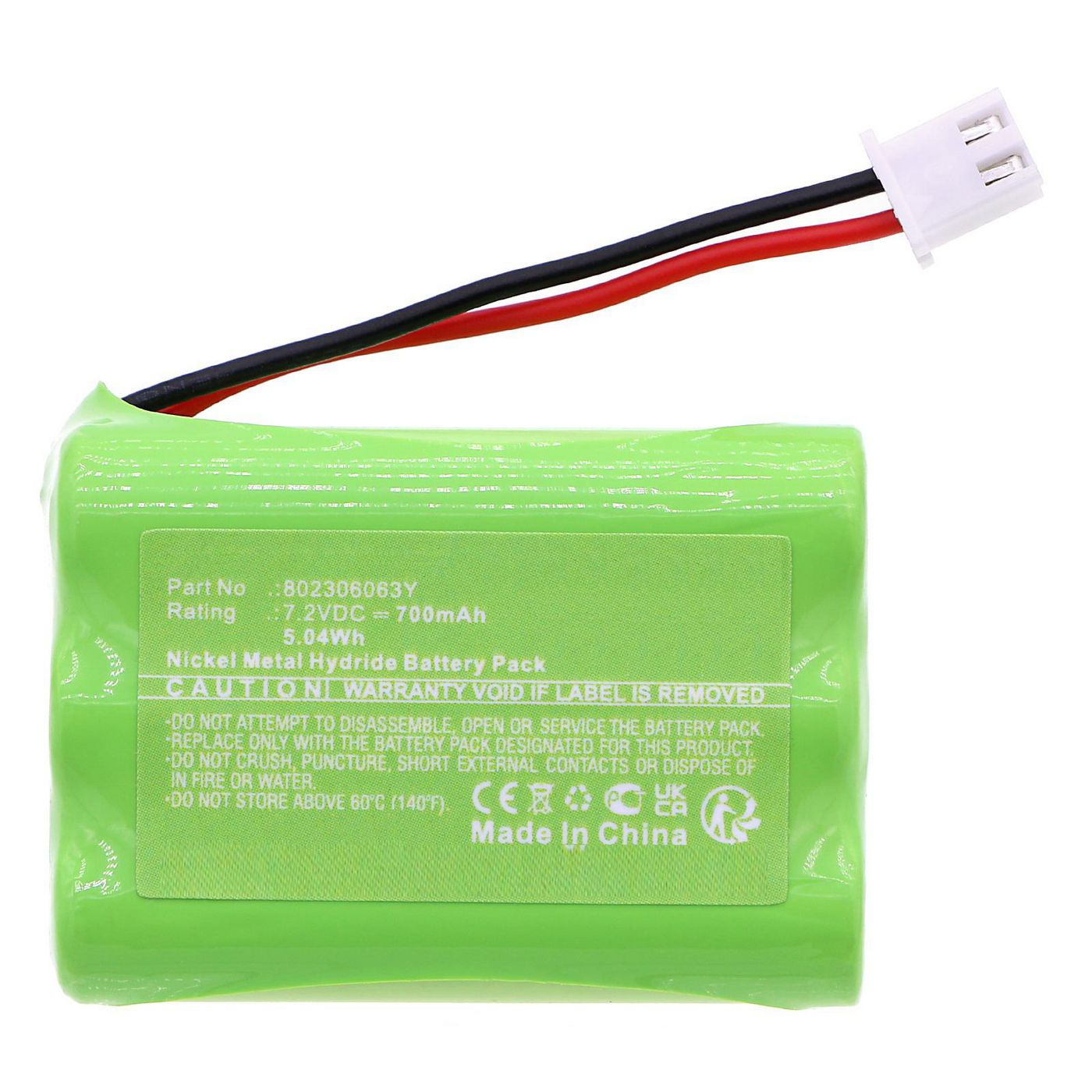 Battery 5.04Wh 7.2V 700mAh