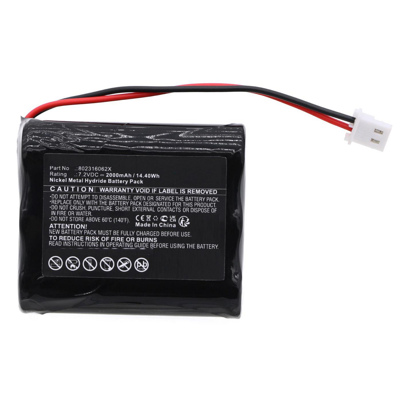Battery 14.40Wh 7.2V 2000mAh