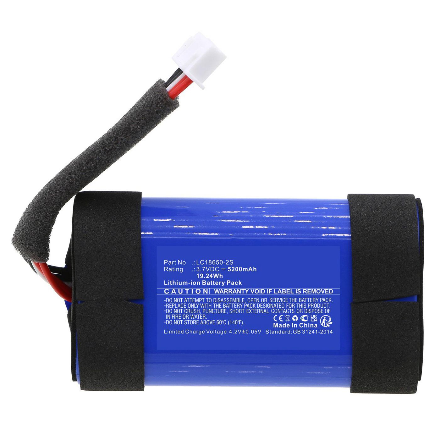 Battery 19.24Wh 3.7V 5200mAh