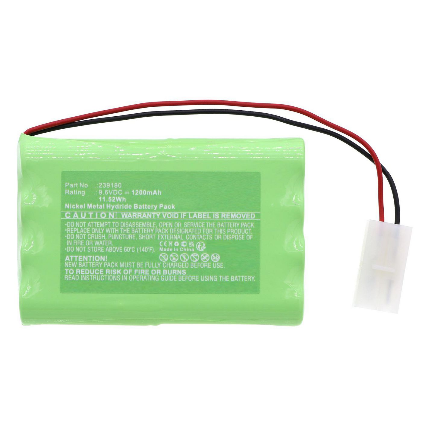 Battery 11.52Wh 9.6V 1200mAh