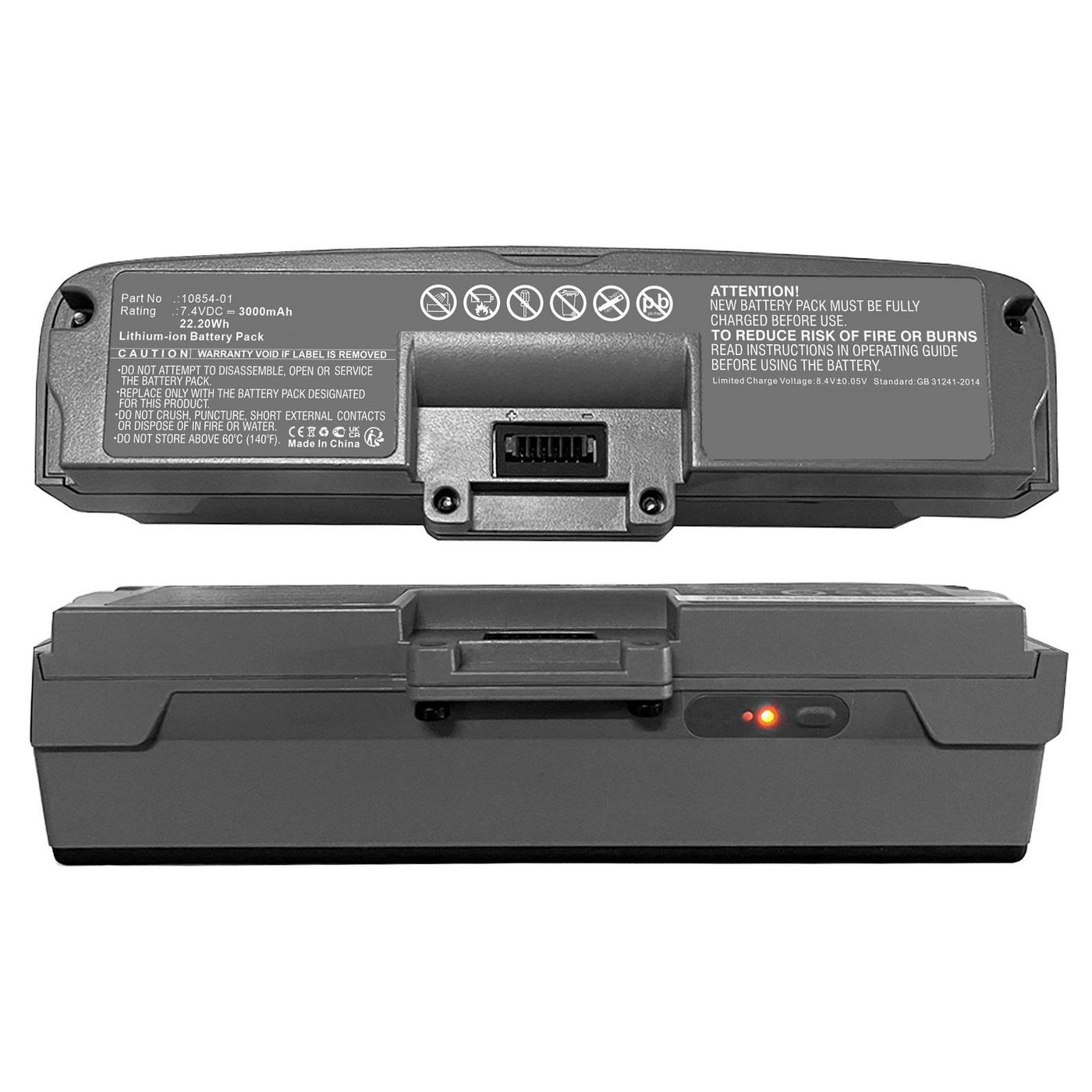 Battery 22.20Wh 7.4V 3000mAh 
