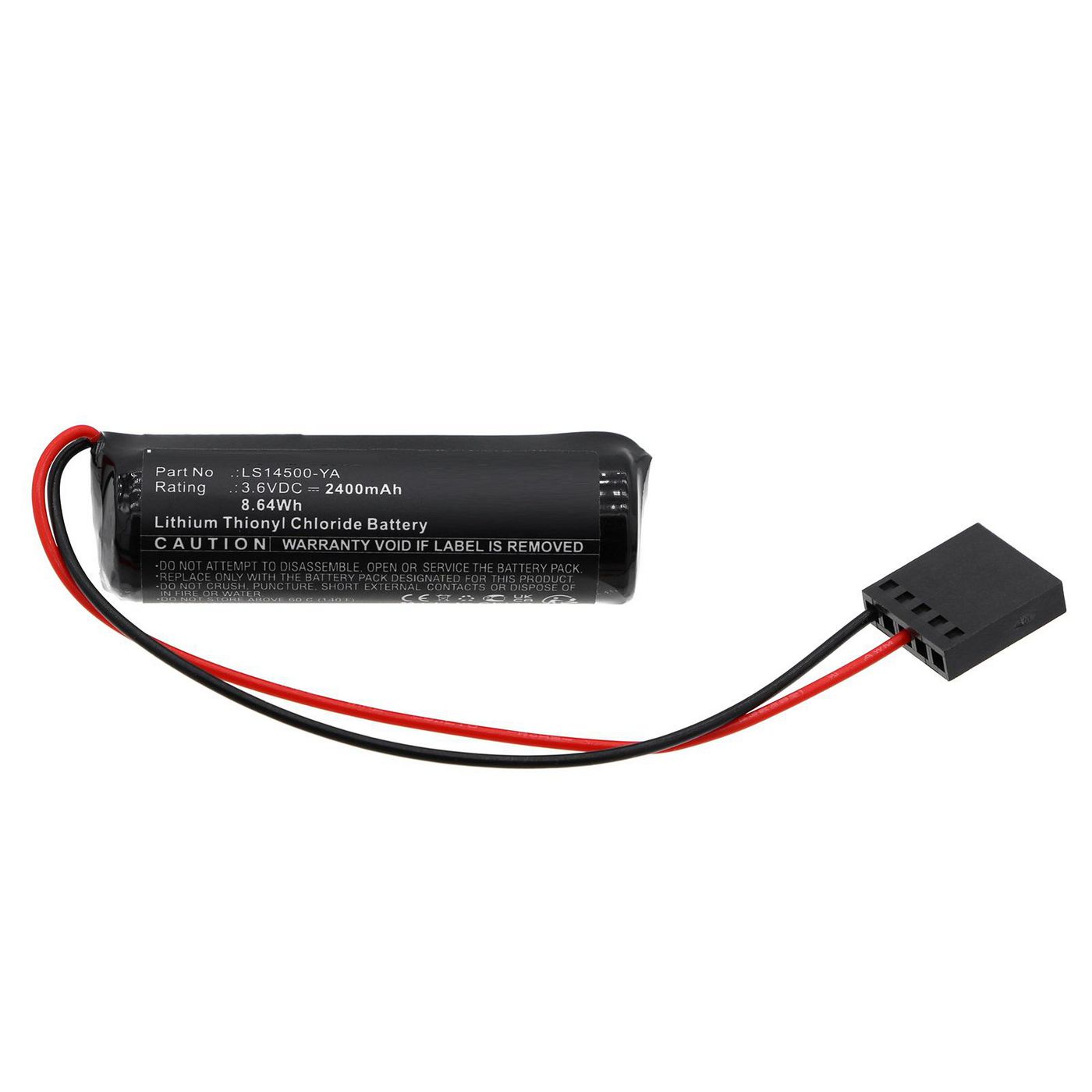 Battery 8.64Wh 3.6V 2400mAh 