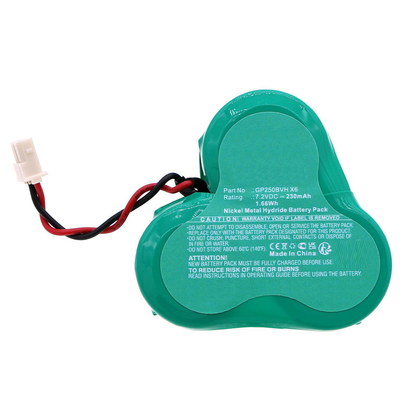 Battery 1.66Wh 7.2V 230mAh 