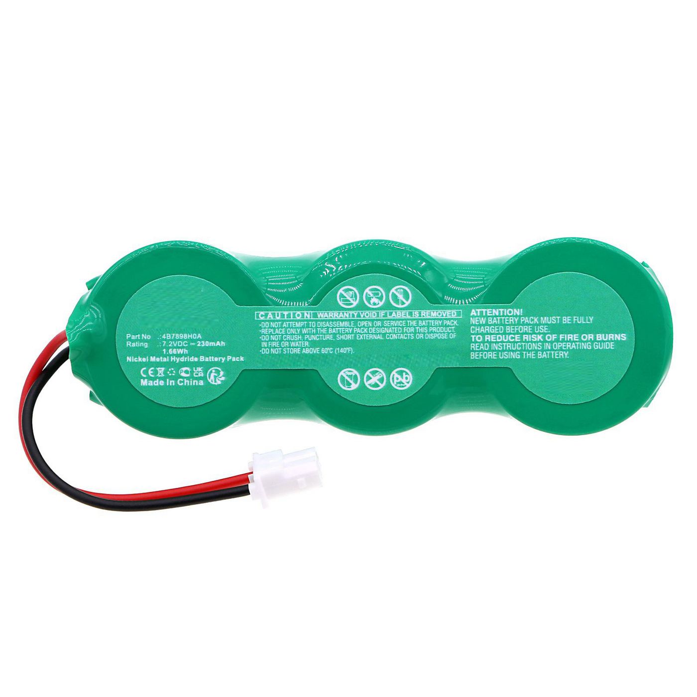 Battery 1.66Wh 7.2V 230mAh 