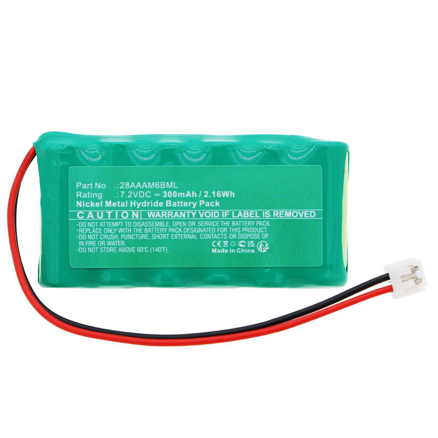 Battery 2.16Wh 7.2V 300mAh 