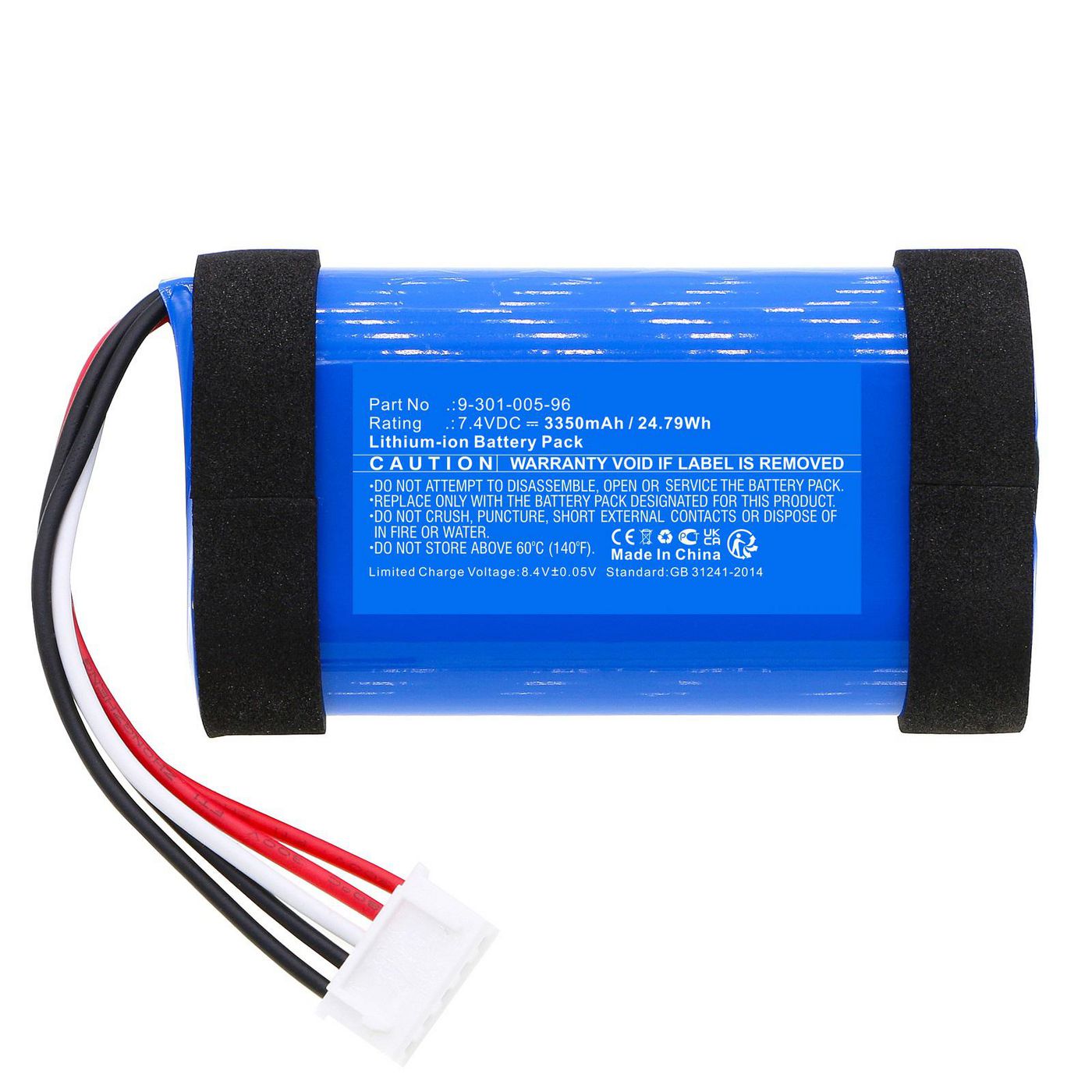 Battery 24.79Wh 7.4V 3350mAh 