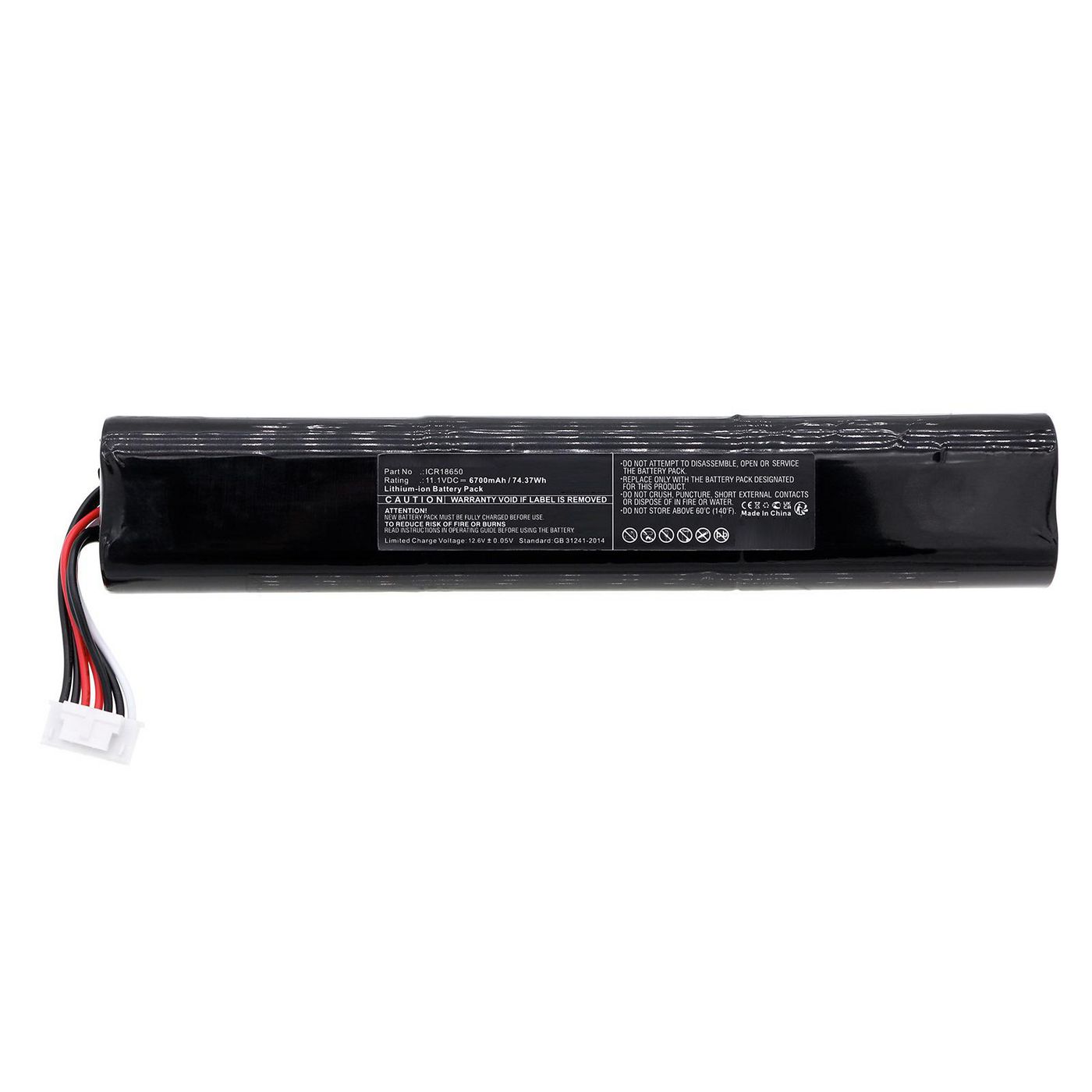 Battery 74.37Wh 11.1V 6700mAh 