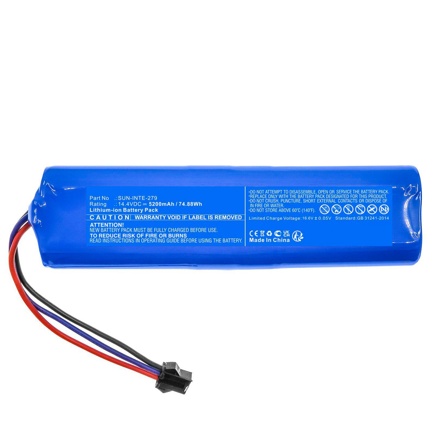 Battery 74.88Wh 14.4V 5200mAh 