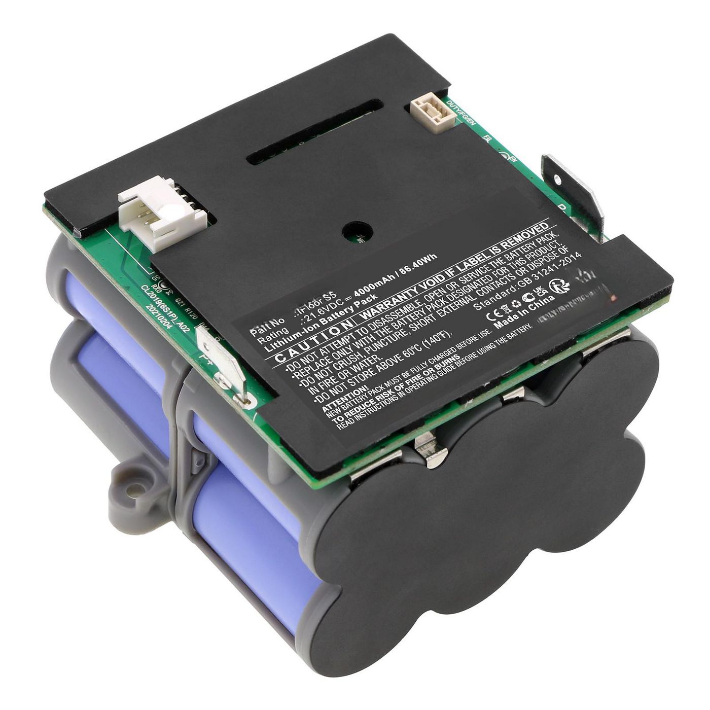 Battery 86.40Wh 21.6V 4000mAh 