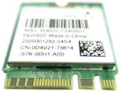M.2 Wireless card with dual 