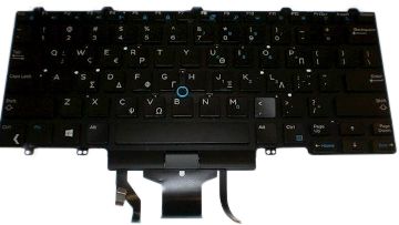 Greek layout keyboard for