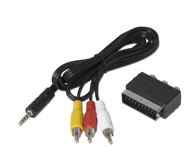 Video Cable Adapter Rca 3 X 