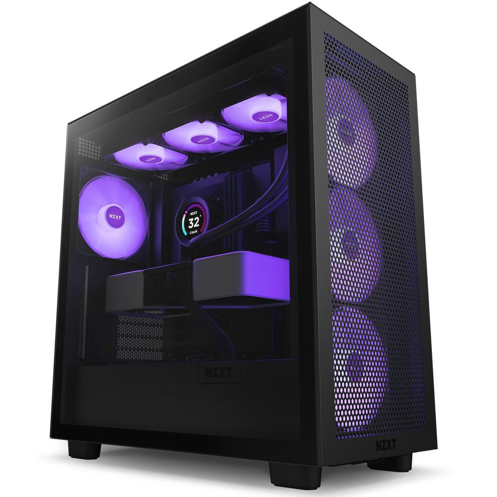 H7 Flow Rgb Midi Tower Black