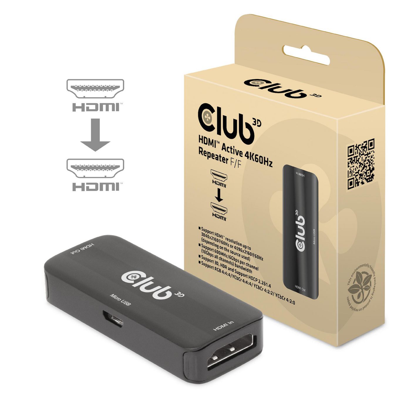 Hdmi Active 4K60Hz Repeater 