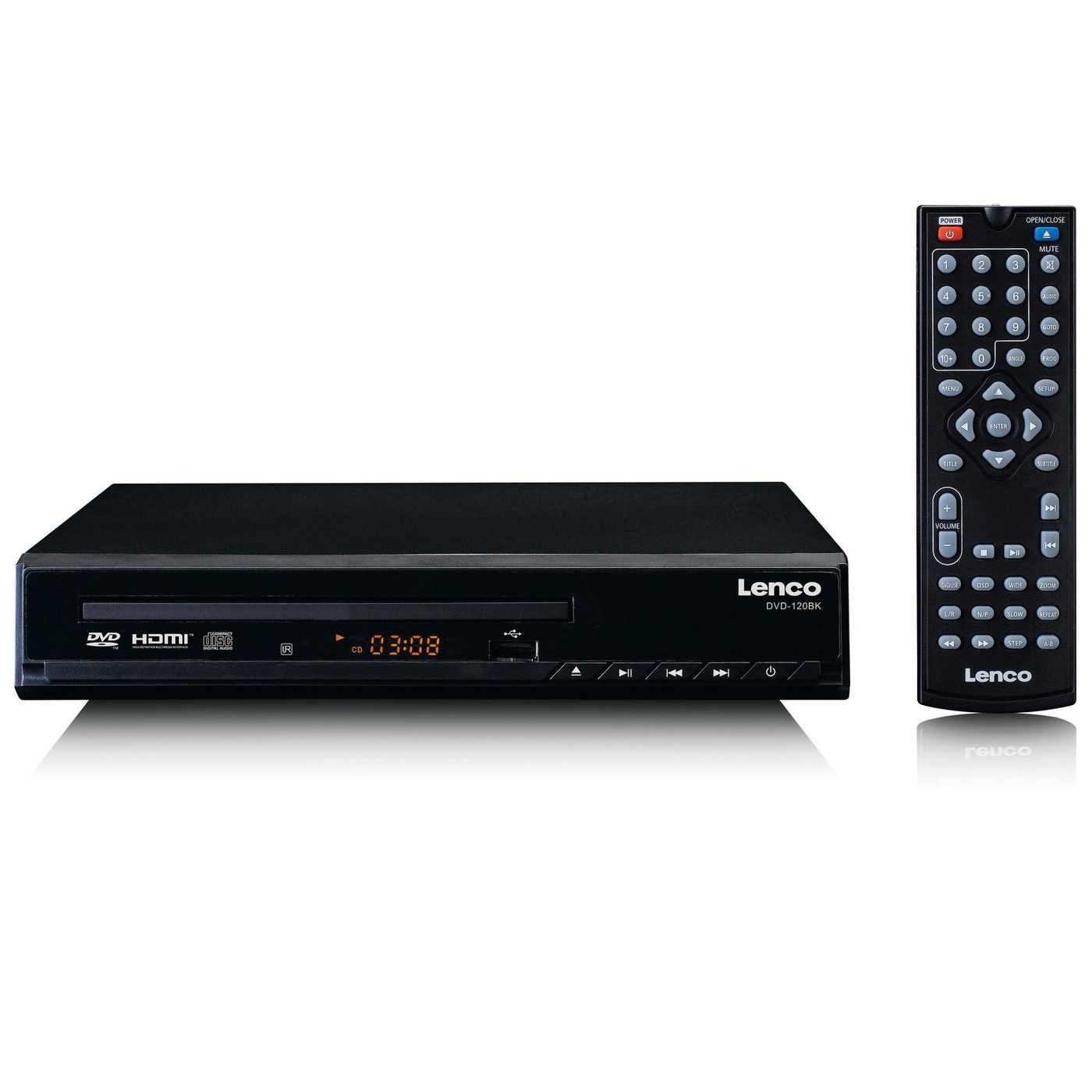 Dvd-120 Dvd Player Black