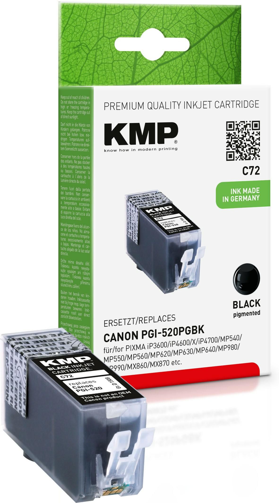 C72 ink cartridge black compat