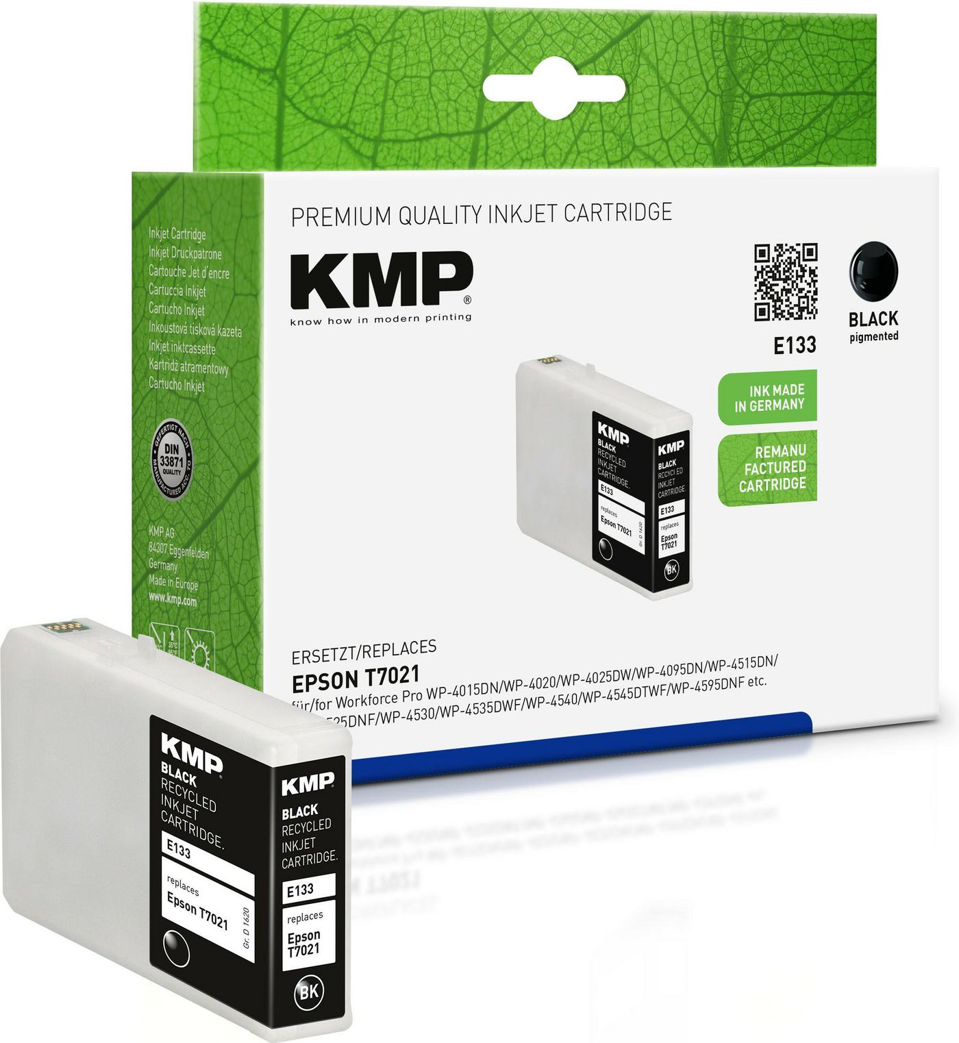 E133 ink cartridge black
