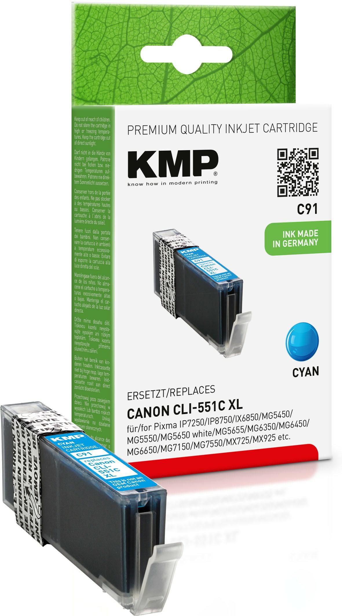 C91 ink cartridge cyan comp.