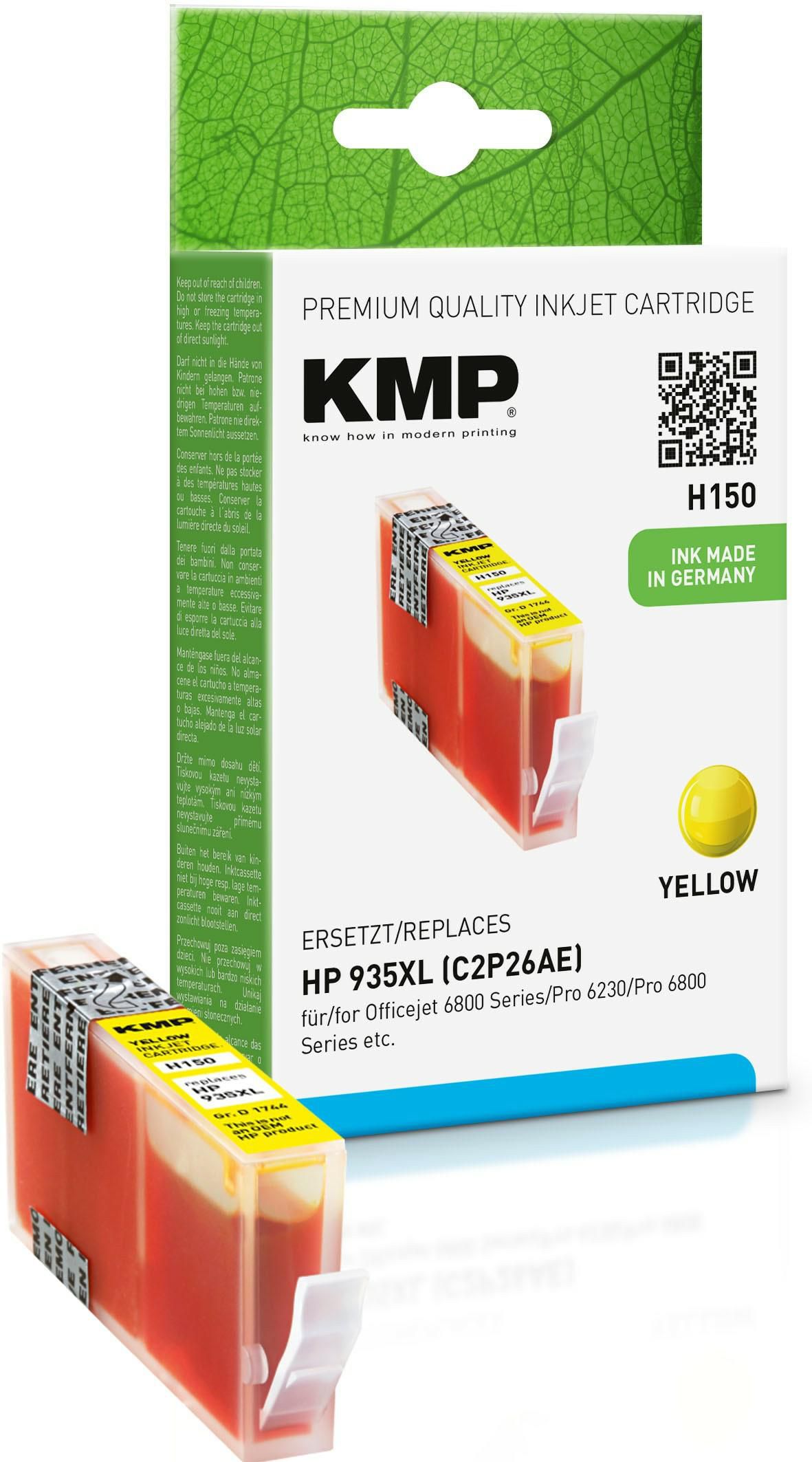 H150 ink cartridge yellow
