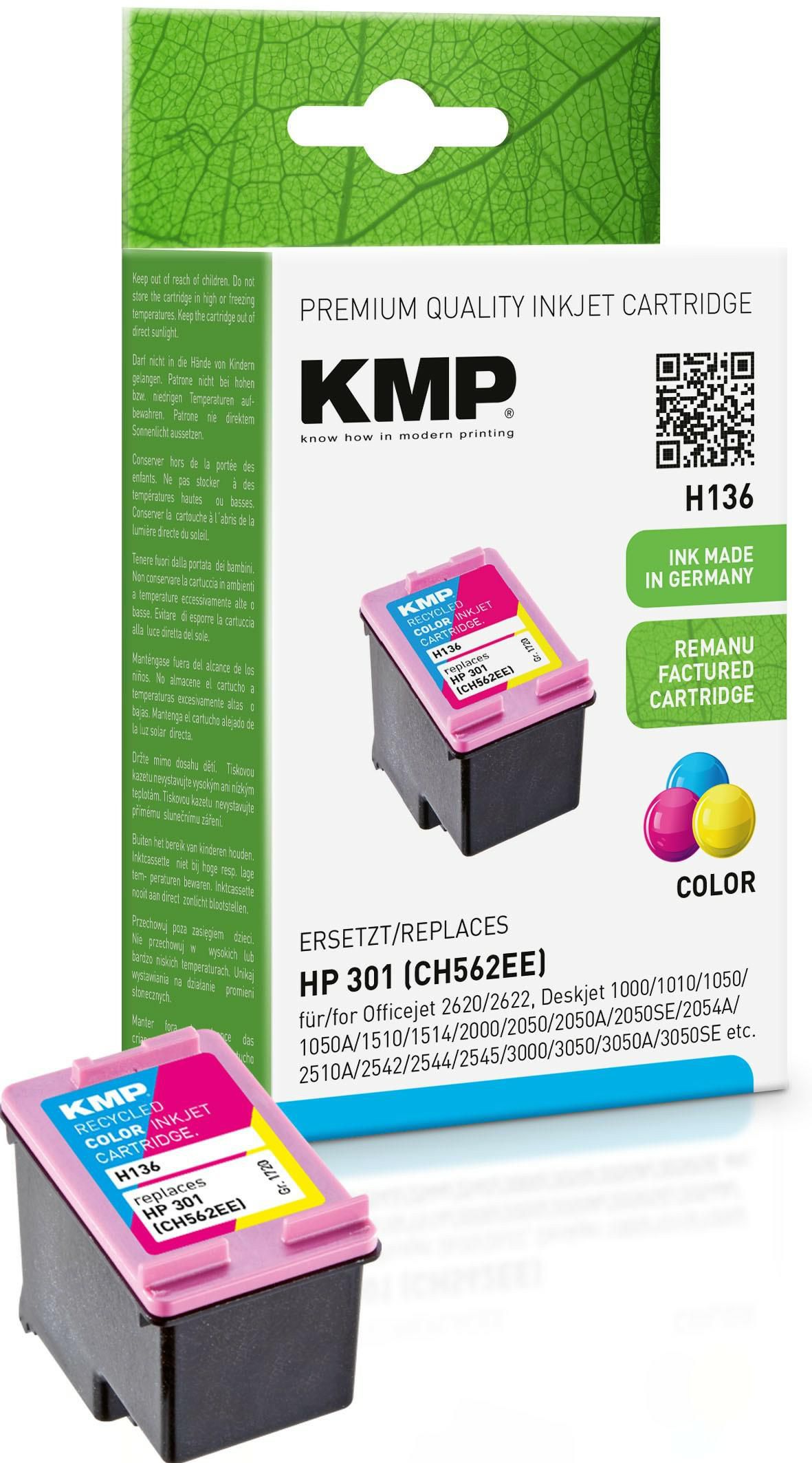 H136 ink cartridge color