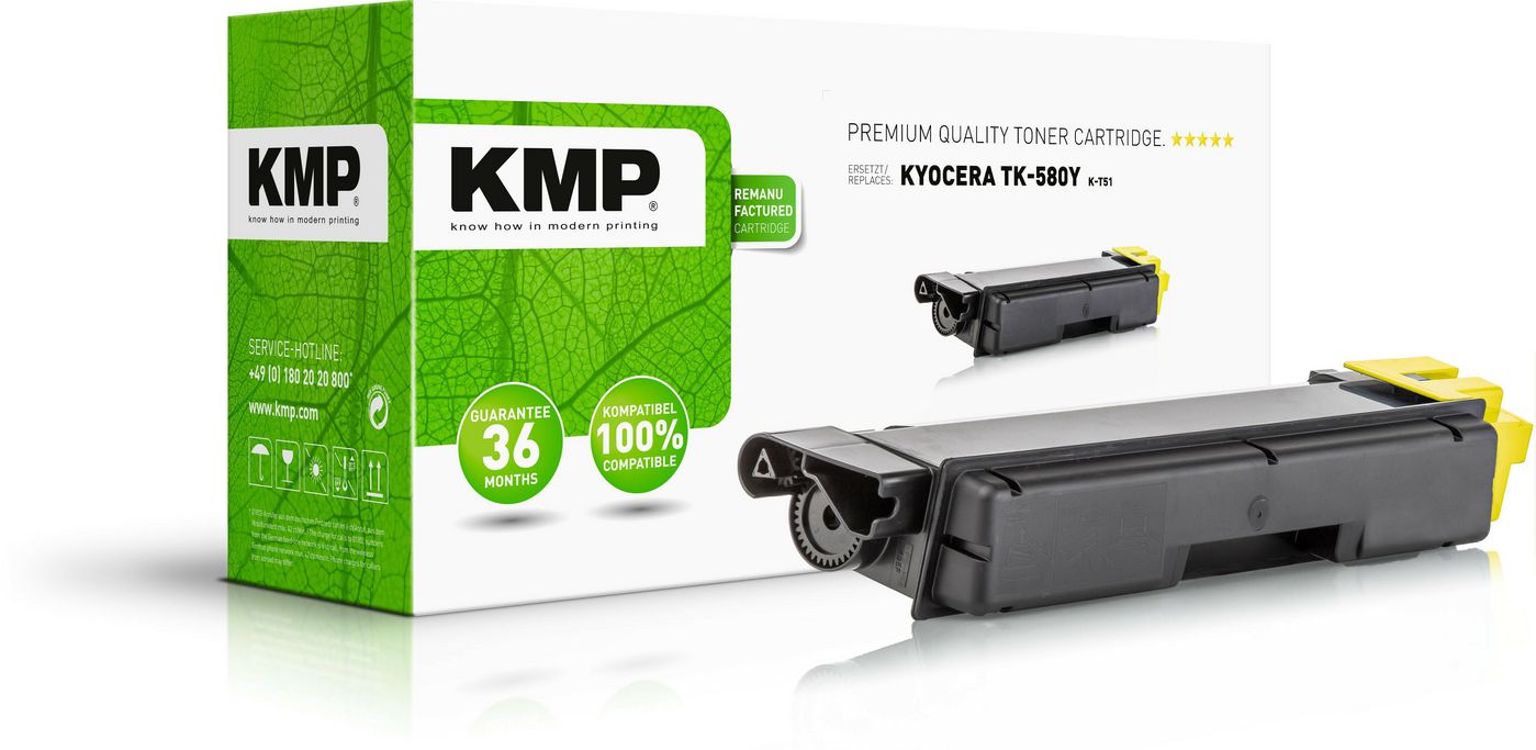 Toner Kyocera TK580Y/TK-580Y