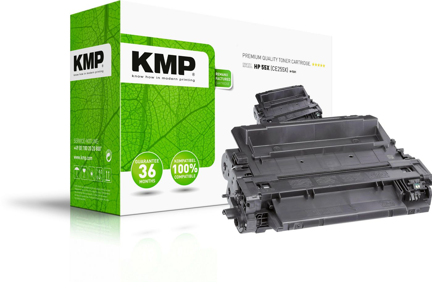 Toner HP CE255X comp. black