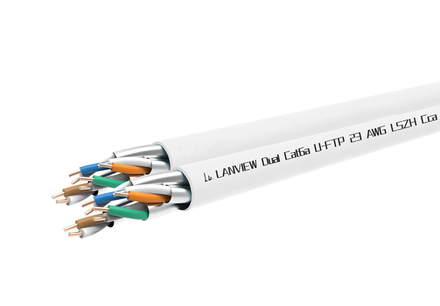 Cat6a U-FTP Dual Network 
