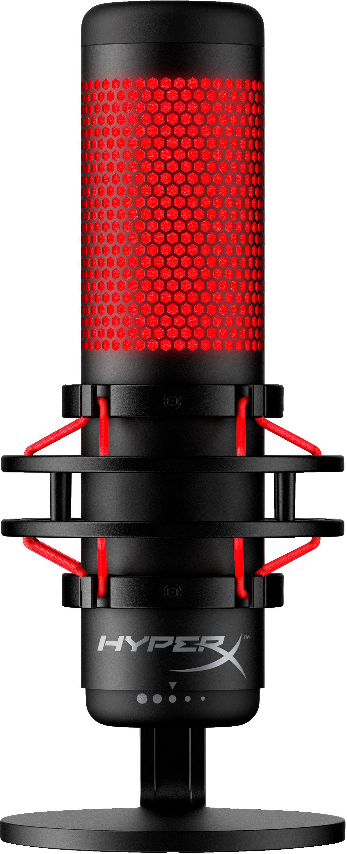 HX QUADCAST BLK-RD HX-MICQC-BK