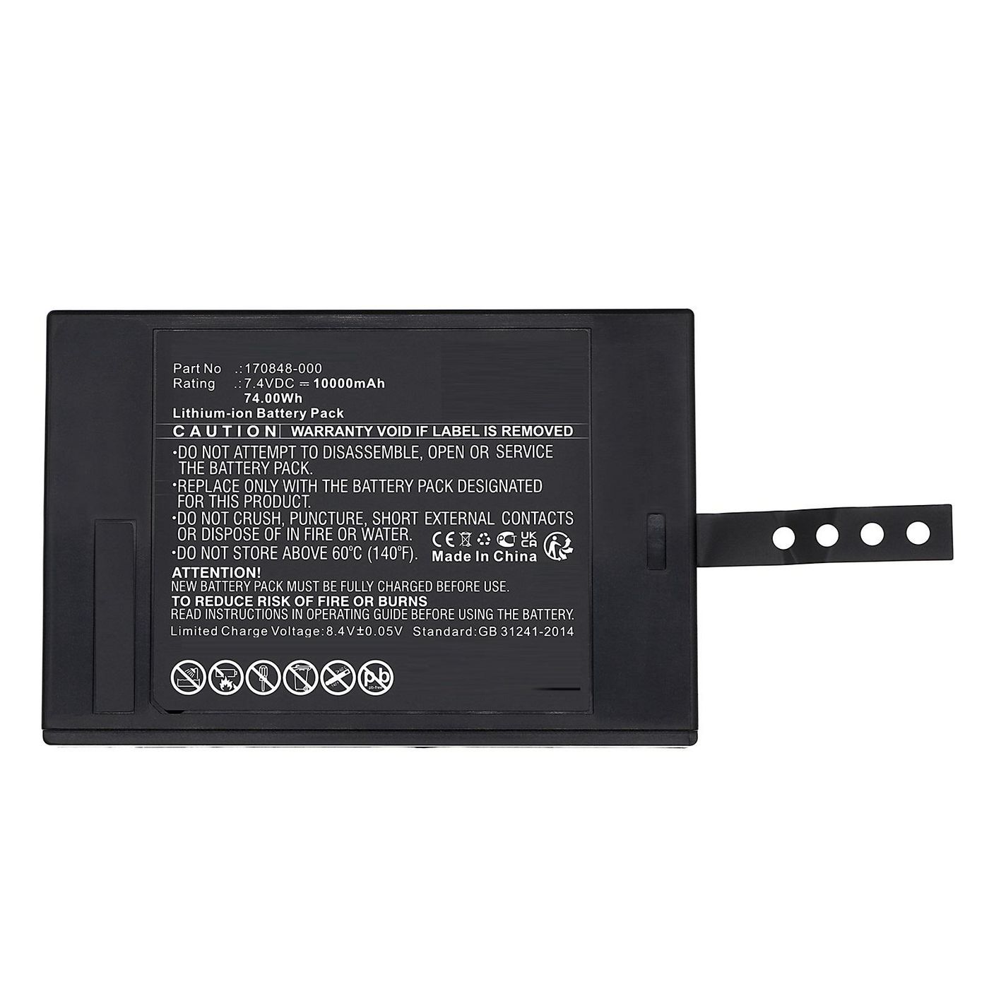 Battery 4.32Wh 7.2V 600mAh