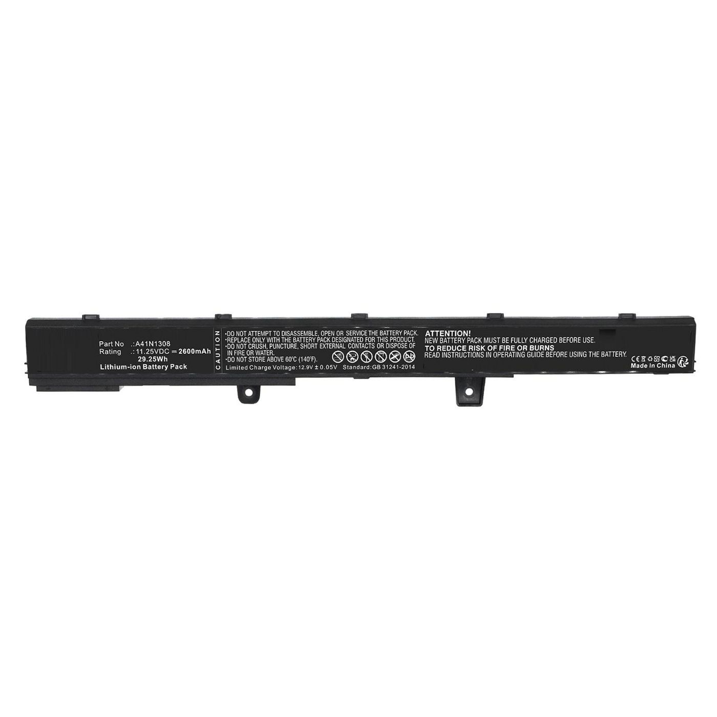 Battery 9.00Wh 6.0V 1500mAh