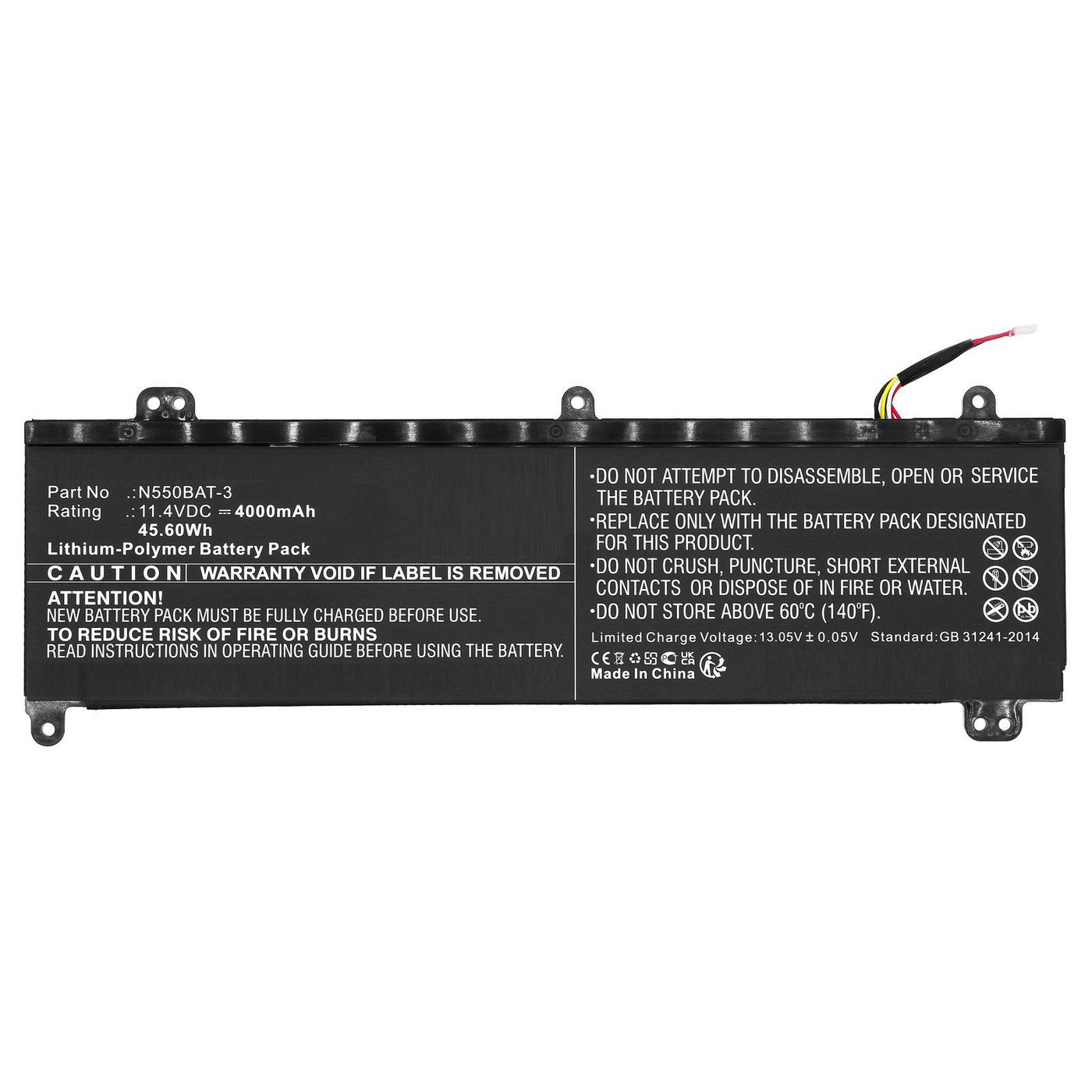 Laptop Battery for Notebook 