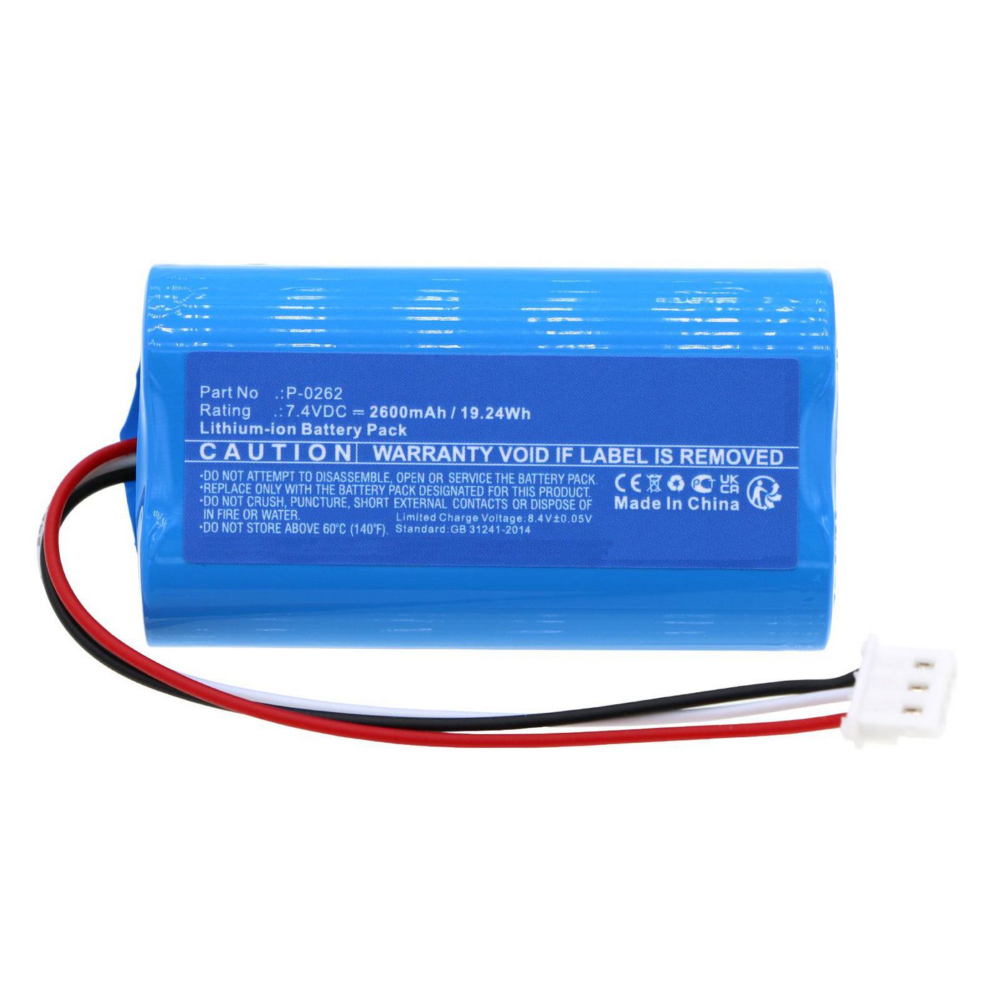Battery 19.24Wh 7.4V 2600mAh