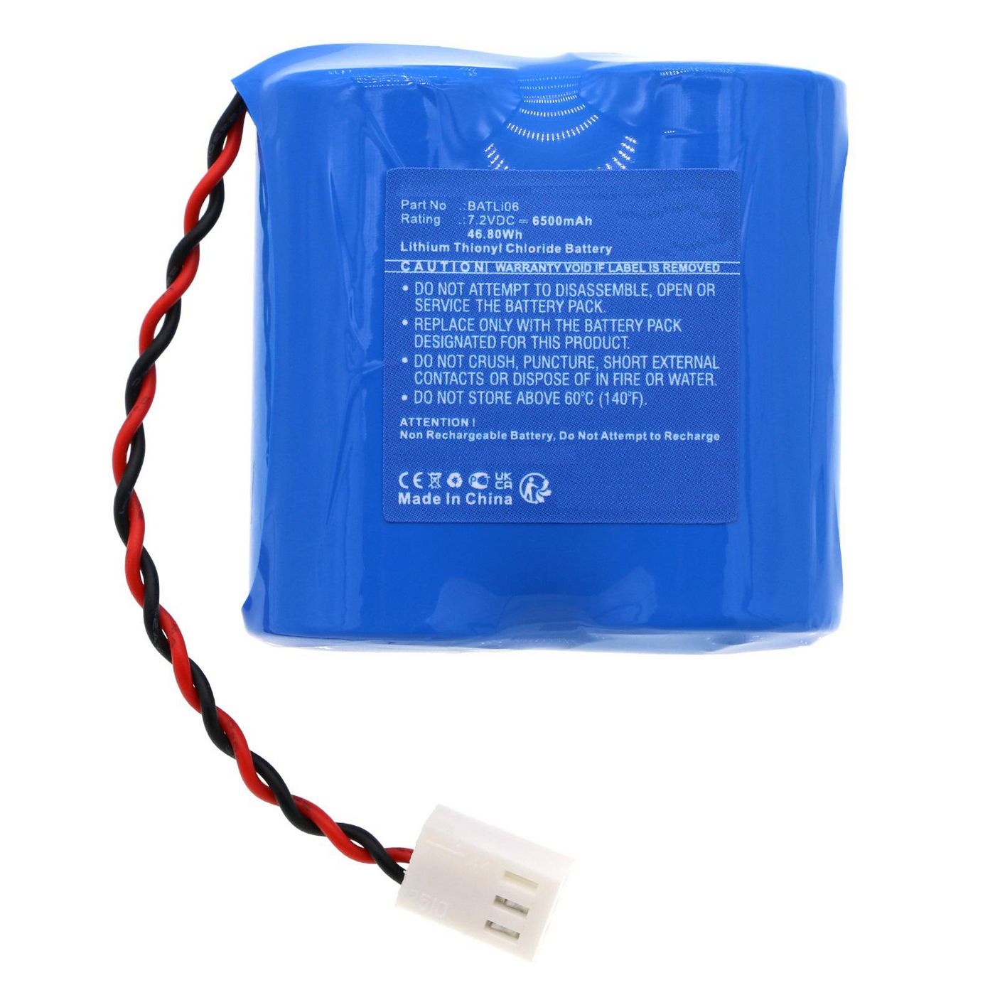 Battery 23.40Wh 3.6V 6500mAh