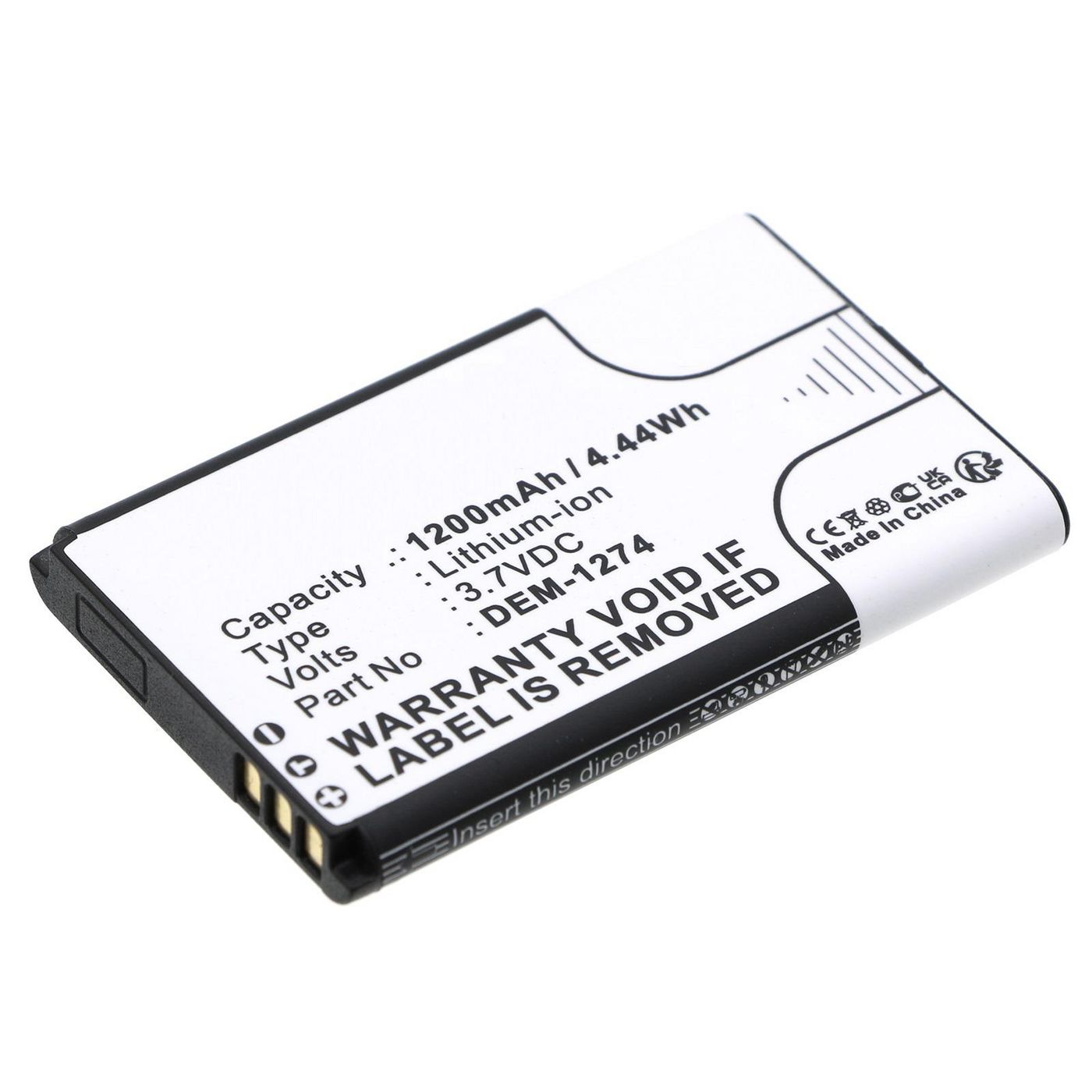 Battery 9.99Wh 3.7V 2700mAh