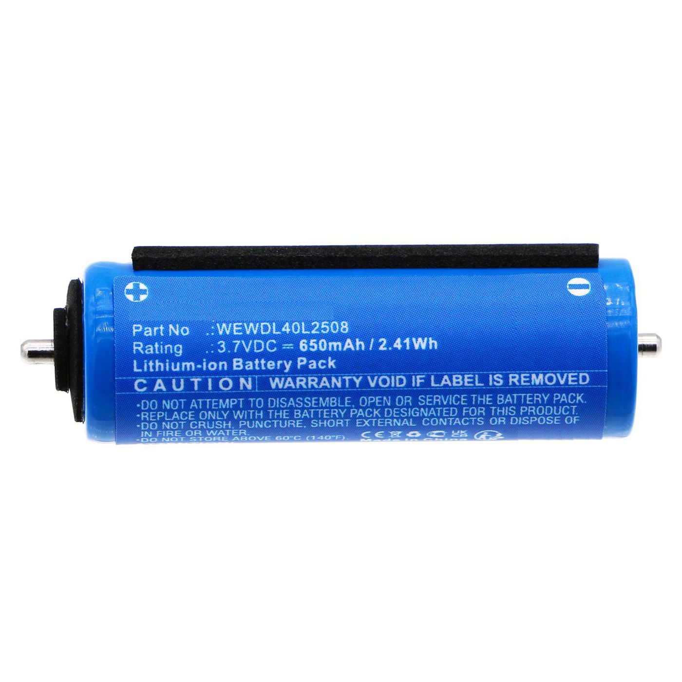 Battery 2.41Wh 3.7V 650mAh