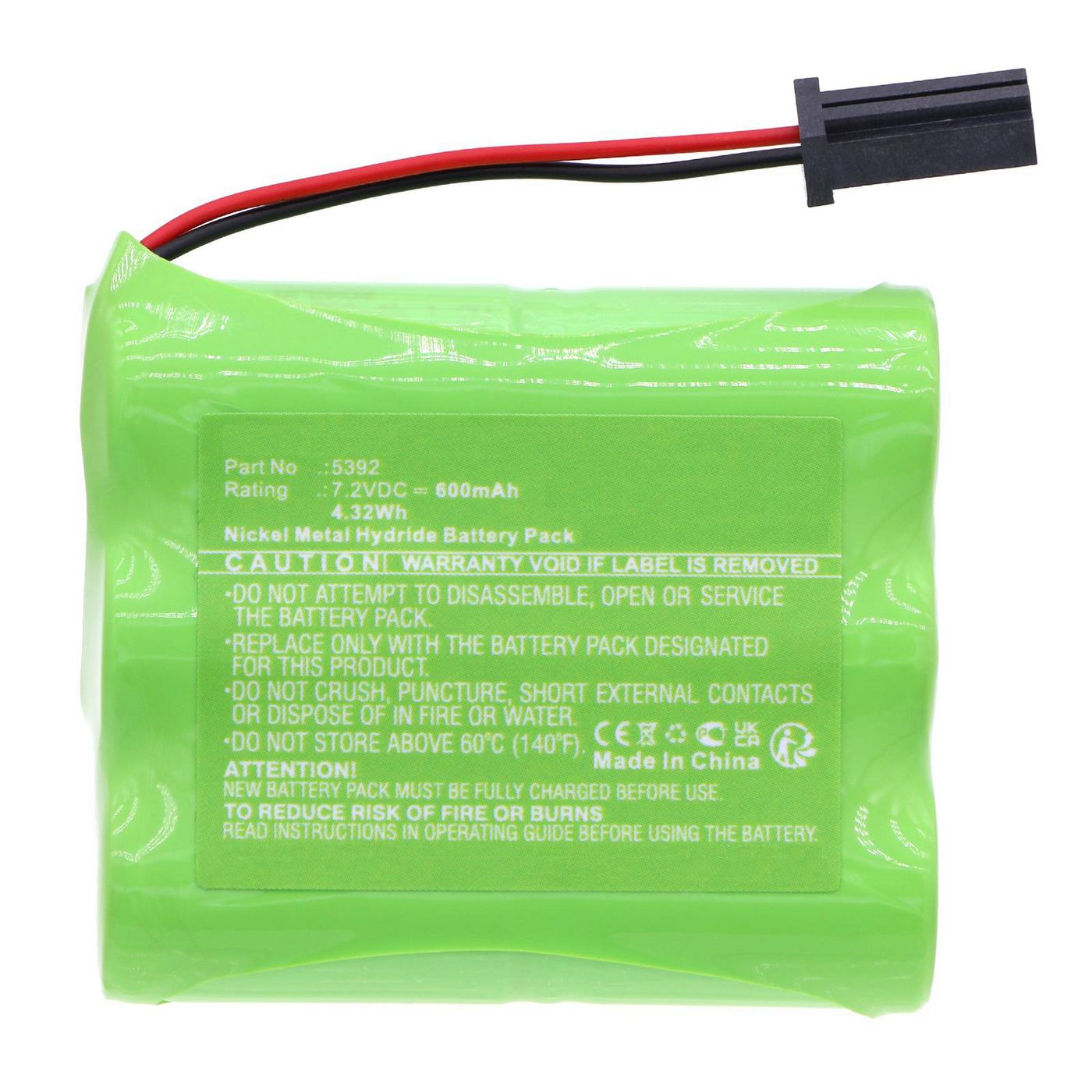 Battery 4.32Wh 7.2V 600mAh
