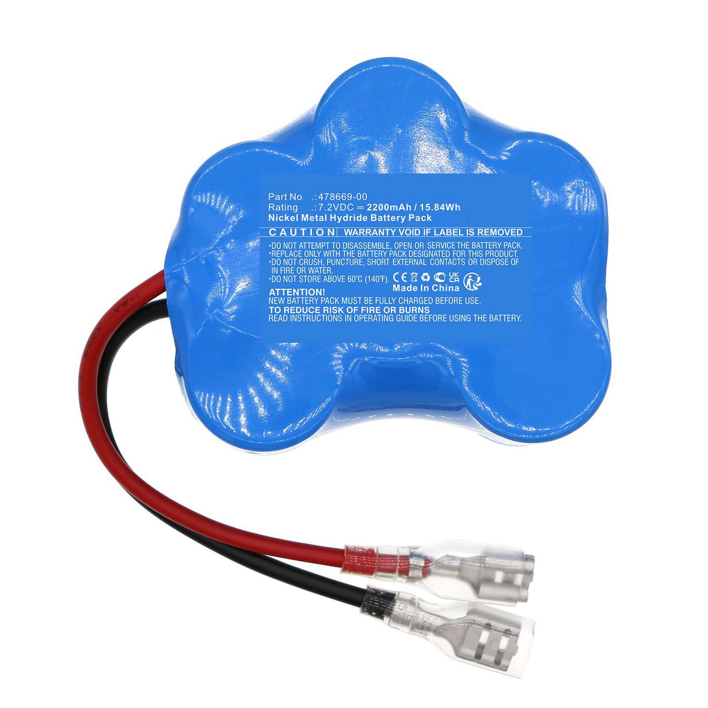 Battery 10.56Wh 4.8V 2200mAh