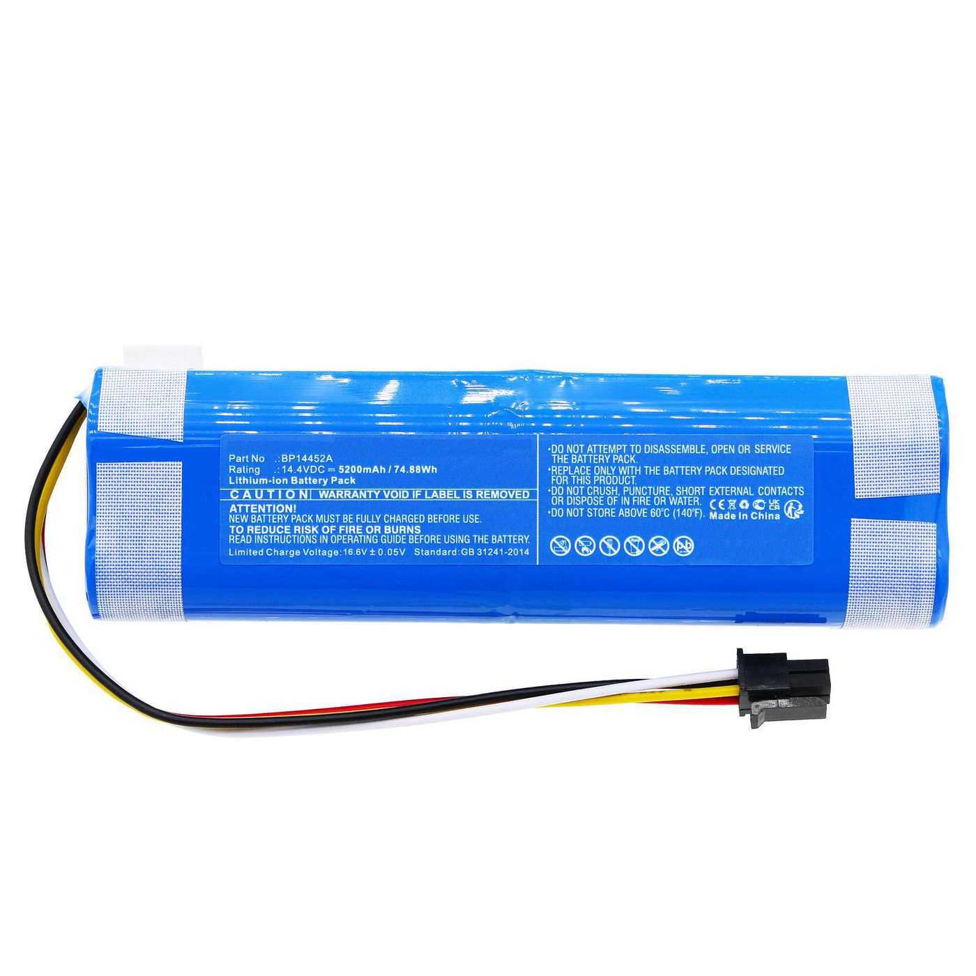 Battery 74.88Wh 14.4V 5200mAh 