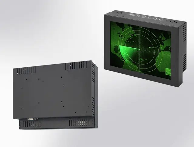 Chassis, 10.4" LCD monitor, 