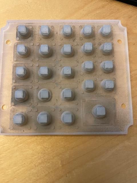 Rubber keymat for DS24TW