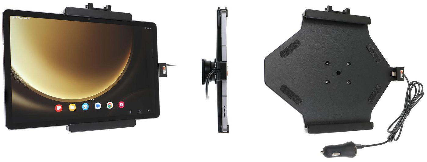 Active holder with USB-cable 